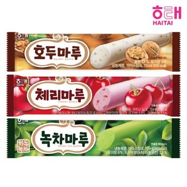 빙그레 해태 호두마루/체리마루/녹차마루 골라담기 30개 /아이스크림/간식