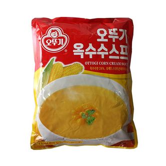 제이큐 국 즉석국 오뚜기 옥수수스프1kg