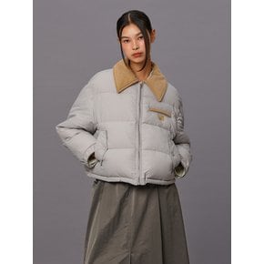 [씨씨콜렉트] 칼라블록 패딩점퍼 ( C244PSG786 )