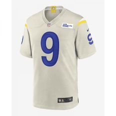 NFL 로스엔젤레스 LA Rams (Matthew Stafford) 맨즈 게임 풋볼 저지 67NMLRGR95F 2PM