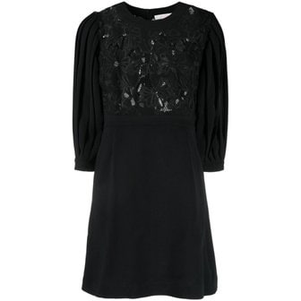 씨바이클로에 씨 바이 끌로에 Womens Dress Dress See By Chloe BLACK S23SRO05025 001