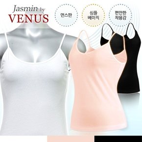 [비너스 자스민] 면스판 끈 런닝 jlg4506