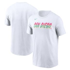 [해외] 915838 나이키 MLB 샌디에이고 파드리스 City Connect Wordmark White