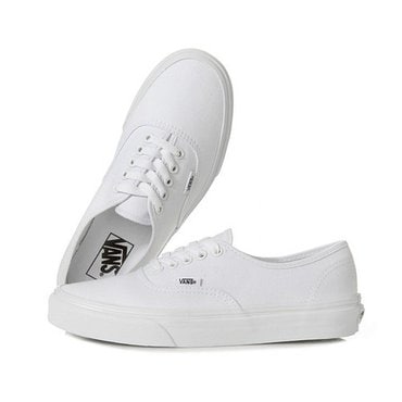 반스 남녀공용 어센틱트루화이트 Auhentic 신발 VN00EE3W000S VANS