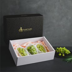 [SSG상품권이벤트][9/2순차출고][자연맛남] 고당도 샤인머스켓 선물세트 2kg (2-3수/에어포장)