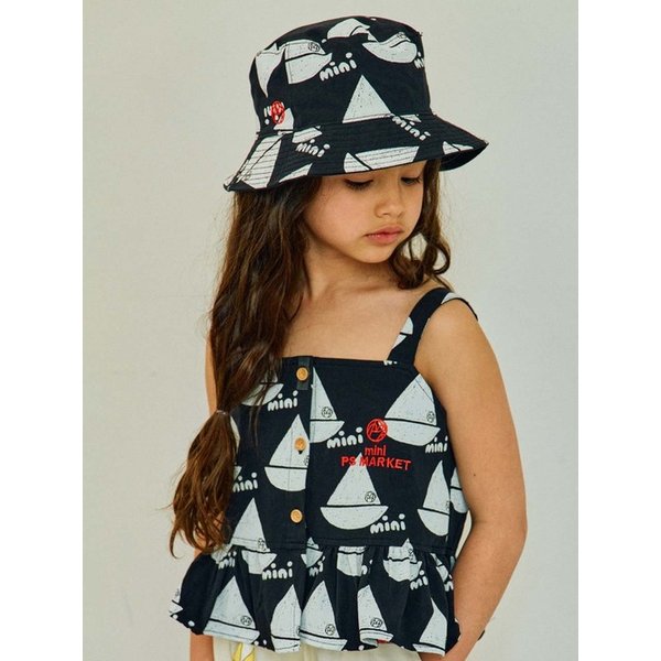 25SS 보트 올오버 리버시블 햇(BLACK)