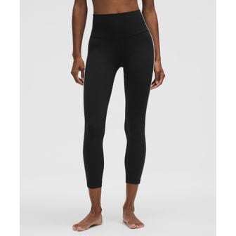 룰루레몬 40% ▼ 룰루레몬 Align™ 사이드 스트라이프 타이츠 25 - BLK/WHT