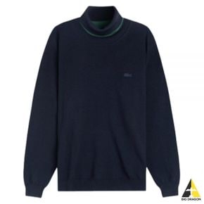 라코스테 Turtleneck Merino Wool Sweater (AH1959-166) (터틀넥 메리노 울 스웨터)