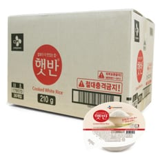 햇반 210g x 36개