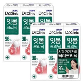 2080 닥터 크리닉 잇몸치약 120g X 6개