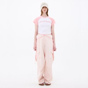 LUNA WIDE PANTS / PINK