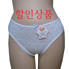 국산 조은 주니어 여자학생 면 삼각팬티 블루 85~90 JBPT810