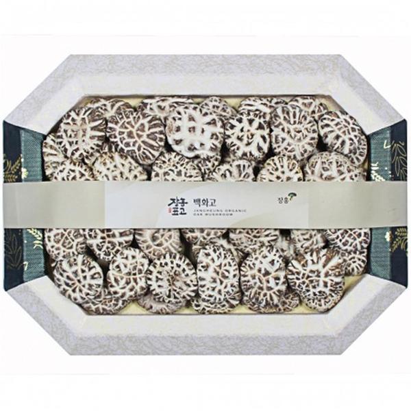 확대된 대표 정남진 장흥 표고버섯 백화고 1호 (중)500g 표고버섯 중 으뜸(쇼핑백+보자기포장)(1)