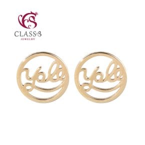 18K 욜로 귀걸이