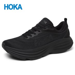 [HOKA] 남성 본디8 레귤러 올블랙 1123202-BBLC