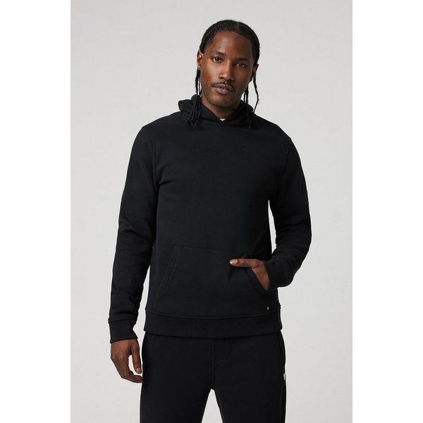 [남성] 씨사이드 풀오버 후디 _ 블랙 VR15320018000