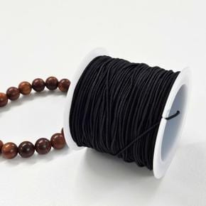 염주 비즈 팔찌 만들기 DIY 나일론 고무줄 20m 블랙 (S32956673)