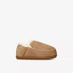 5455587 UGG Anders logo-patch suede slippers