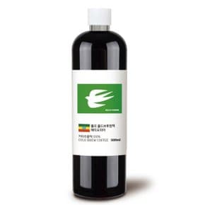 더치커피 콜드브루 커피 원액 에티오피아 예가체프 500ml