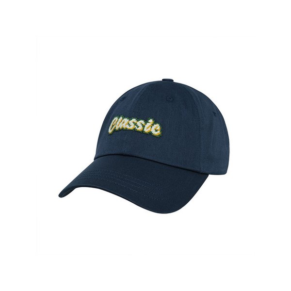 CLASSIC NEEDLEPOINT HAT - NAVY
