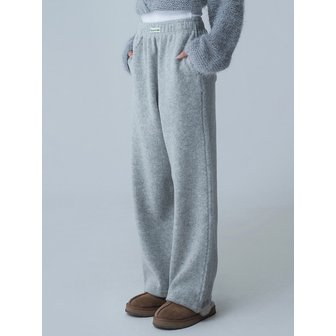마스언에브릴 SOFT WOOL ODRAMPE SWEATPANTS_MELAN GRAY