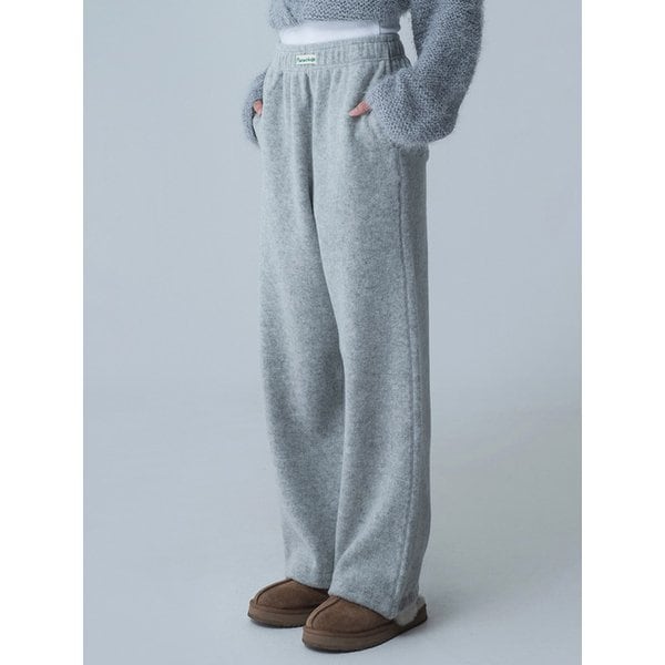SOFT WOOL ODRAMPE SWEATPANTS_MELAN GRAY