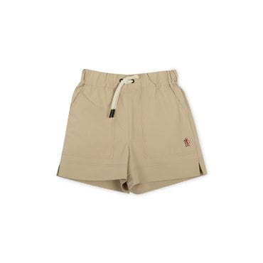 몽클레르 몽클레어 여성 그레노블 로고 베이지 반바지 2B00003 597SL 23P