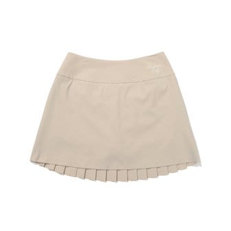 말본골프 백 플리츠 스커트 BEIGE (WOMAN) M4122PSK11BEI