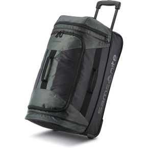 미국 툴레 더플백 Samsonite Andante 2 W힐 Rolling 더플 백 Moss 그린블랙 22Inch 1837715