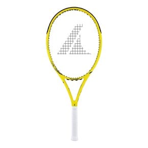 KI 5 라이트 옐로우 V4 프로케넥스테니스라켓 G1 270g 16x20 고급폴리 텐션 48