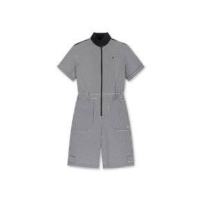 왁[WAAC]골프 (WWUAA24606BKM)Womens Half sleeve Jumpsuit