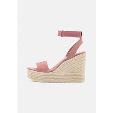 Calvin Klein 4164845 Calvin Klein WEDGE - High heeled sandals ash rose 72013031