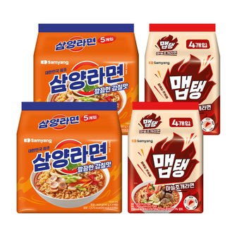 삼양 [삼양식품]삼양라면 120g x 10입+맵탱 마늘조개라면 110g x 8입