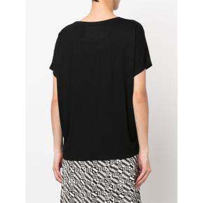 Short Sleeves T-Shirts M001FTS390COLROND002 Black