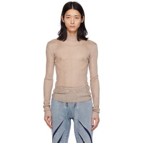 디온 리 SSENSE 익스클루시브 토프 터틀넥 탑 C7095P22 TAUPE