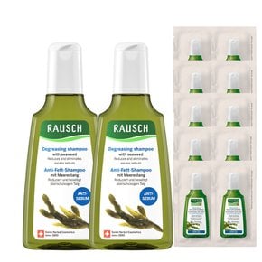 씨위드 디그리징 샴푸 200ml+200ml+12.5ml 사셰10매