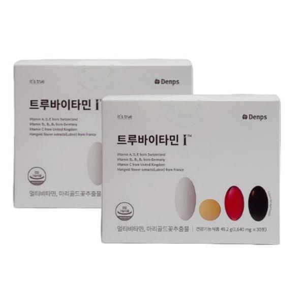 [덴프스] 덴프스 트루바이타민I 멀티비타민루테인 1,690mg X30포 2박스 /SJ (S36939255)