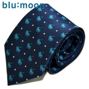 [blumoon] 블루문 넥타이 - 랄프 네이비블루 8cm