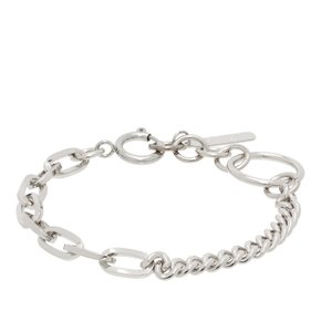 저스틴 클렌퀏 하리 케이블 체인 브레이슬릿 HARI BRACELET PALLADIUM