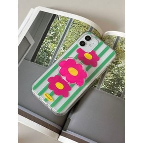 Flamingo pink case  (Jelly/Jelly hard case)