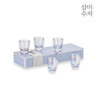 삼미 오로라 글라스 소주잔 54ml 5P 선물세트