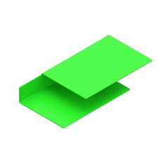 Float Shelf - Luminous green