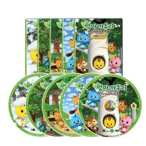 [DVD] 엄마 까투리 KATURI 2집 5종세트 가족 사랑이 듬~뿍! 자연 친화적 애니메이션!