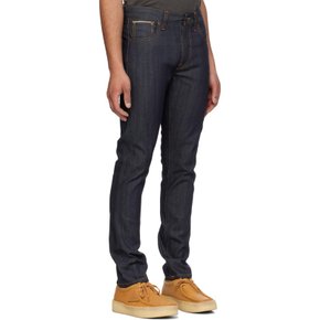 블루 린 딘 데님 진 114572 Fukuyama Selvage