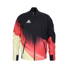 adidas 남성 블랙 프린트 집업자켓_P353017719