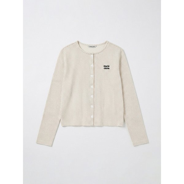 베이직 로고 도트 가디건(MAGALS06MCM)