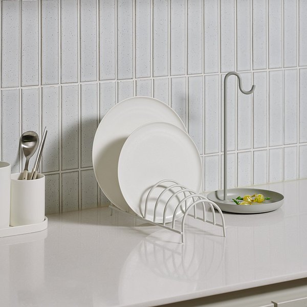 와이어 다용도 식기꽂이_29.5x11.5x12CM 화이트 J71N903040300