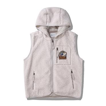 지프 24년 F/W (공용) 지프 우븐배색 뽀글이 베스트 JP4JPF660