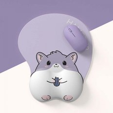 스포트라이트 햄스터 HAMSTER 마우스패드 손목보호 손목받침대