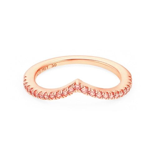 [판도라] 186316C02 타임리스 위시 스파클링 핑크 로즈 반지